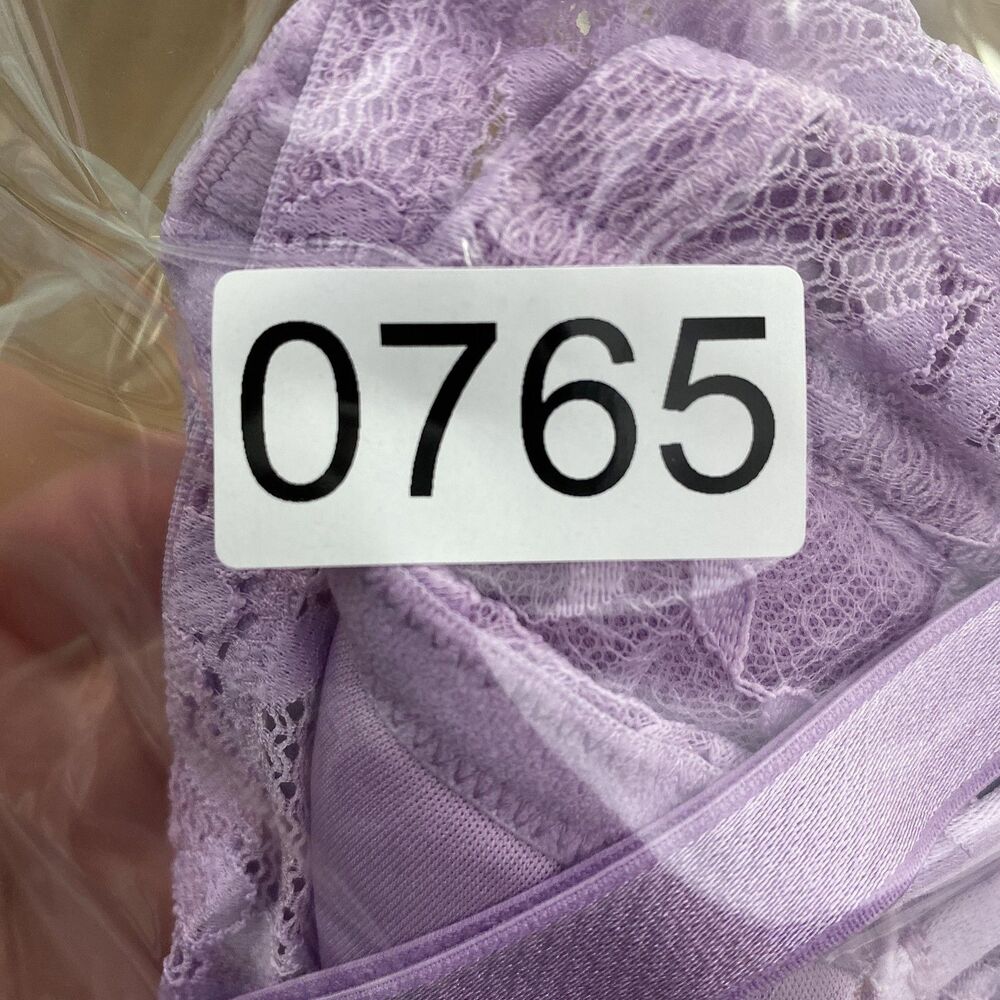 Victorias Secret Dream Angels Bra Womens 40C Purple Lace Unlined Underwire - Picture 8 of 8